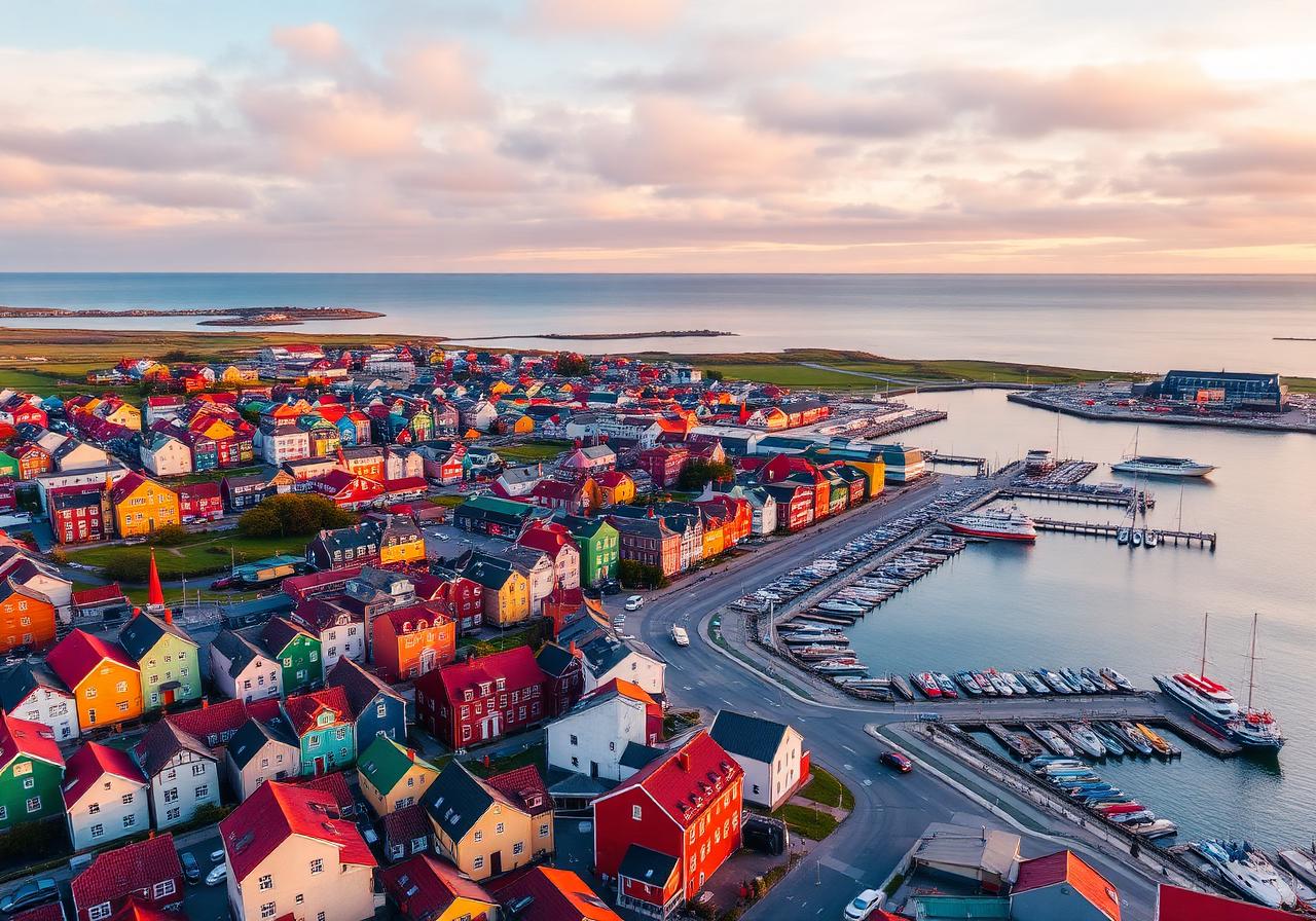 Reykjavík from above
